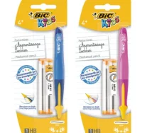 Lapiz portaminas para aprender a escribir bic kids