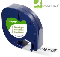 Cinta compatible con dymo letratag de papel 12mmx4