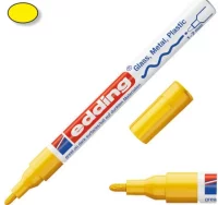 Rotulador permanente opaco edding 751 amarillo