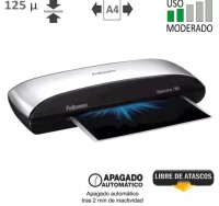 Plastificadora fellowes spectra a4, 125 micras, us