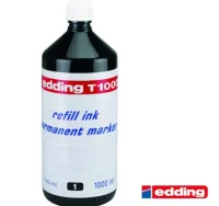 Tinta edding t-1000 permanente 1000 ml - 1 litro -