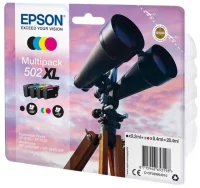 Epson 502xl, pack ahorro negro + 3 colores, cartuc