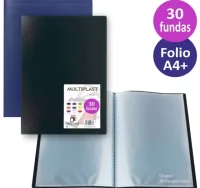 Carpeta 30 fundas multiplast folio, tarifario, tap