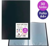 Carpeta 30 fundas multiplast folio, tarifario, tap