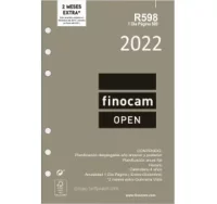 Recambio agenda finocam open 598 dia pagina - 6 an