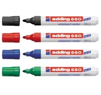 Rotulador pizarra edding 660-003 azul