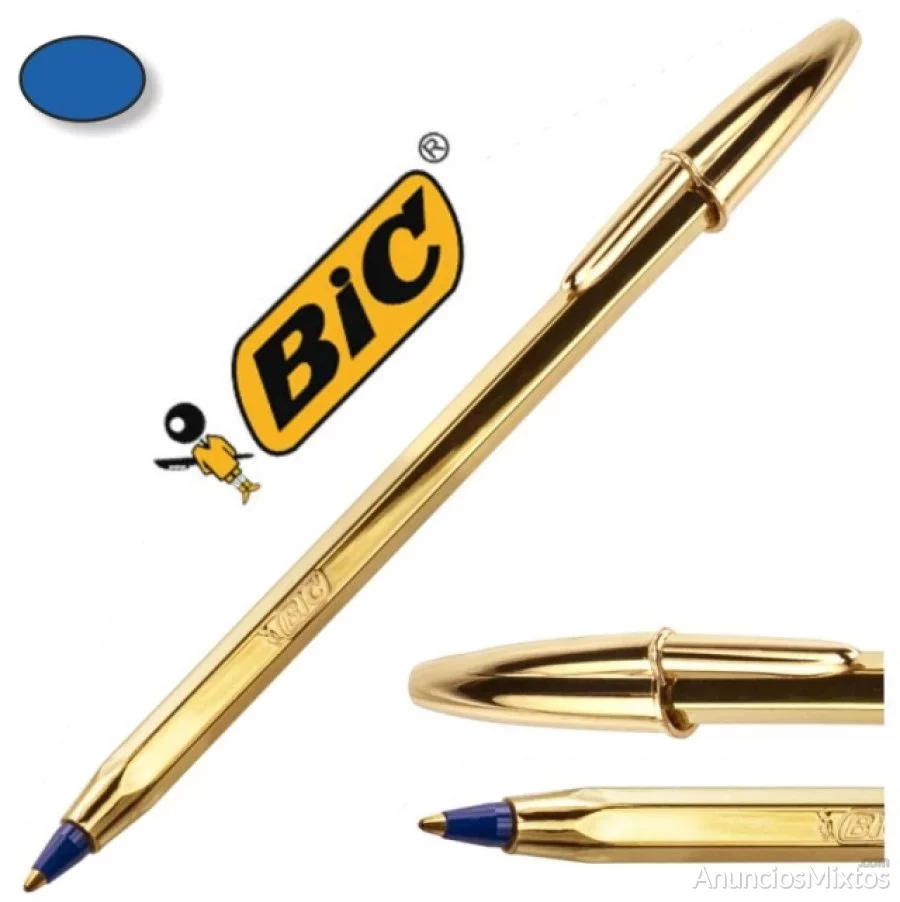 Bic cristal celebration oro dorado