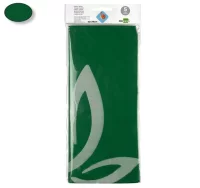 Papel de seda verde oscuro liderpapel se29, 5 hoja