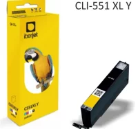 Compatible canon cli551xly, amarillo, cartucho de 