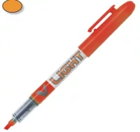 Rotulador fluorescente pilot v-light naranja neon