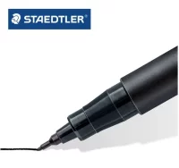 Rotulador perm. staedtler lumocolor s rojo 313-2