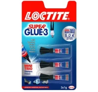 Pegamento loctite super glue-3 mini trio 3 tubos 1