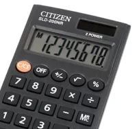 Calculadora de bolsillo económica citizen sld-200n