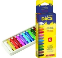 Ceras dacs 12 colores, blandas