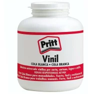 Bote de cola blanca pritt vinílica 1 kg, 1000 grs.