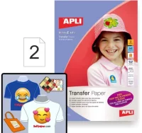 Papel transfer apli 10955 para todo tipo de prenda