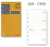 C999 recambio agenda finocam c999 semana vista 609