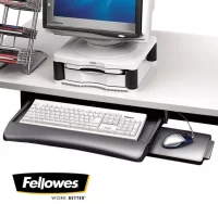 Bandeja soporte para teclado y ratón fellowes mana