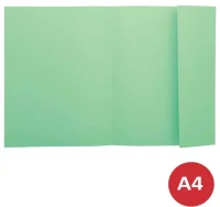 Subcarpeta con solapa exacompta 348004e verde clar