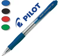 Bolígrafo pilot super grip tinta base de aceite pu