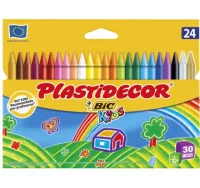 Ceras plastidecor 24 colores bic kids