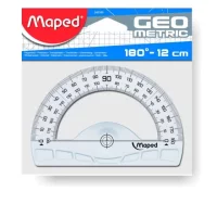 Semicirculo maped graphic 12 cms - transportador a