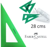 Cartabon técnico sin graduar faber-castell 28 cms.