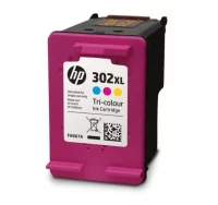 Cartucho original hp 302xl tri-color f6u67ae