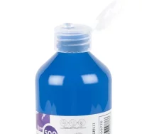 Pintura dedos en botella 500 ml liderpapel dd02 az