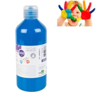 Pintura dedos en botella 500 ml liderpapel dd02 az