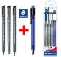 Rotuladores calibrados staedtler pack 02-04-08 pig