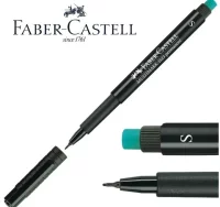 Rotulador permanente faber-castell s punta superfi