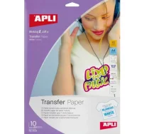 Papel transfer camisetas apli din a4 10h prendas b