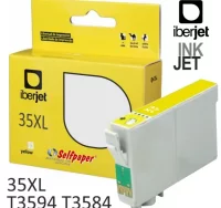 Compatible epson t3594 35xl t3584xl amarillo 1900 