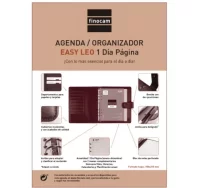 Agenda finocam easy leo2 1000 dia pagina negro 202