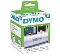 Etiqueta dymo 89x36mm, 2 rollos 99012 de 260 pegat