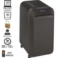 Destructora fellowes lx220 minicorte partículas p-