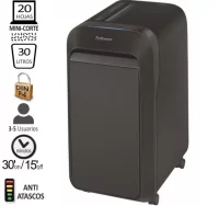 Destructora fellowes lx220 minicorte partículas p-