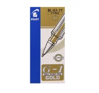 Boligrafo pilot g1 tinta gel metalizada, oro o pla