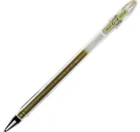 Boligrafo pilot g1 tinta gel metalizada, oro o pla