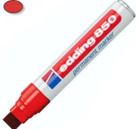 Rotulador permanente edding 850-002 rojo