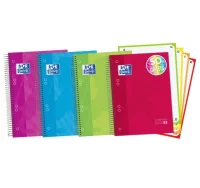 Libreta cuaderno oxford din a5, cuartilla, 50% gra