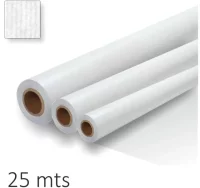 Papel continuo blanco para embalar rollo 25 metros