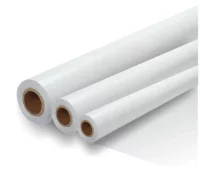 Papel continuo blanco para embalar rollo 25 metros