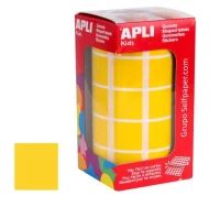 Gomets apli 4875 cuadrados 20 mm autoadhesivos ama