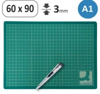 Plancha corte qconnect din a1, 6 cms, 3 mm grosor