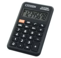 Calculadora de bolsillo pequeńa citizen lc-210nr e