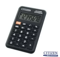 Calculadora de bolsillo pequeńa citizen lc-210nr e