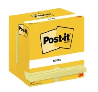 Notas adhesivas post-it 655 - 76x127 amarillo 100 