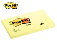 Notas adhesivas post-it 655 - 76x127 amarillo 100 